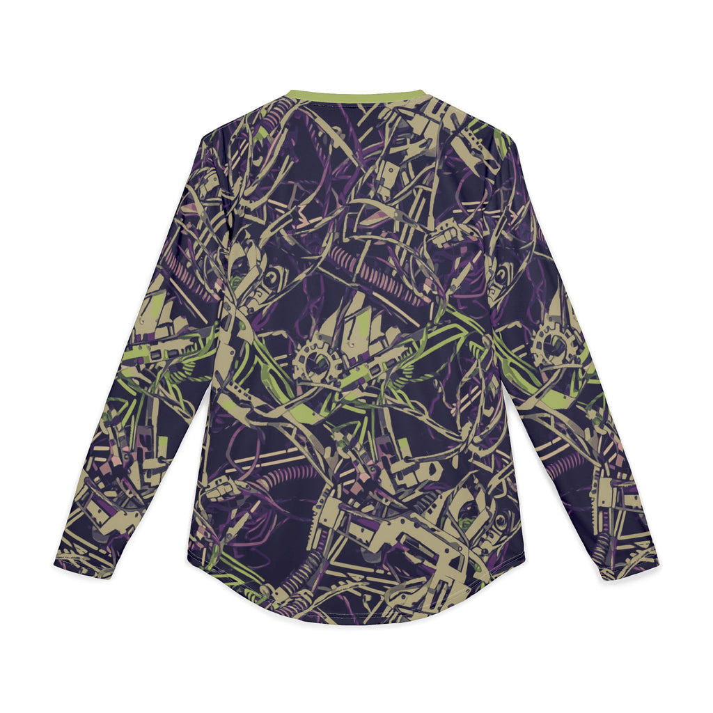UV Protective Shirt UPF 50+ — Abstract Mechanical Camo AOP