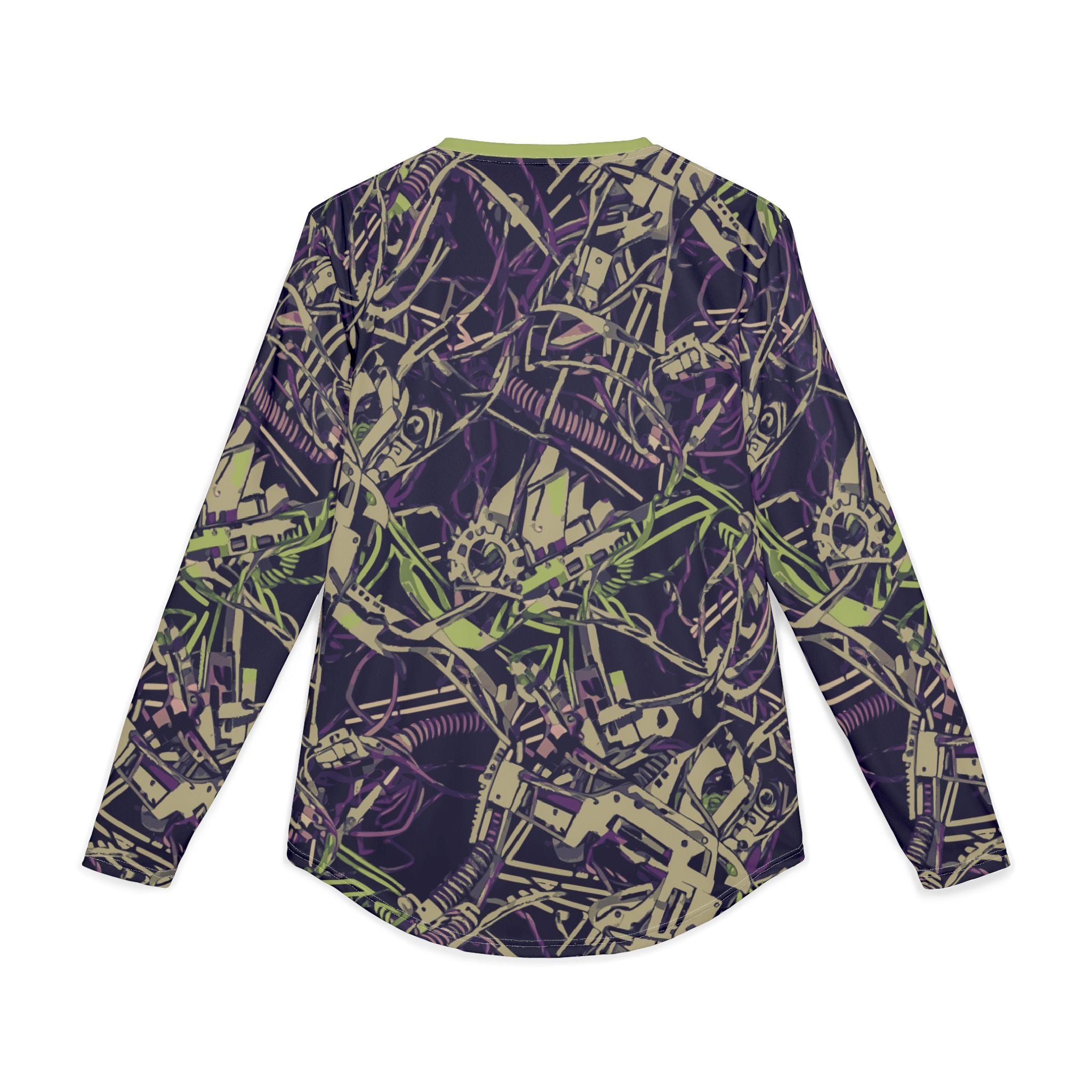 UV Protective Shirt UPF 50+ — Abstract Mechanical Camo AOP