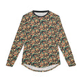 Men's Long Sleeve Shirt —"UPF 50+"  Retro Geometric All-Over Print UV Protection