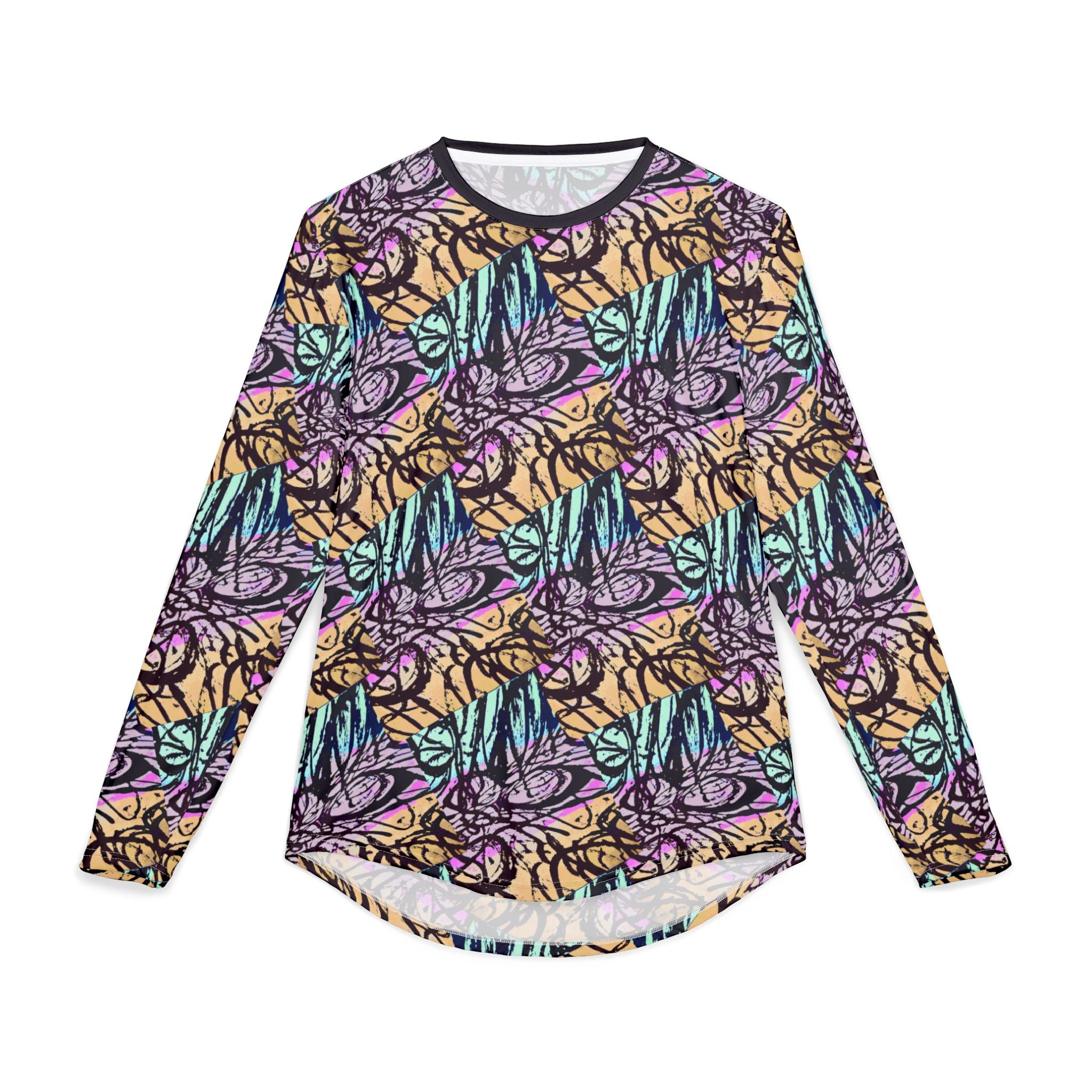 Butterfly Pattern UV Long Sleeve Shirt — "UPF 50+"Men's Sun Protection Shirt