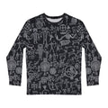 Petroglyph Pattern Long Sleeve Shirt