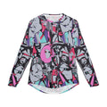 Men's UV Long Sleeve Shirt "UPF 50+" protection — Abstract Retro Graffiti Print