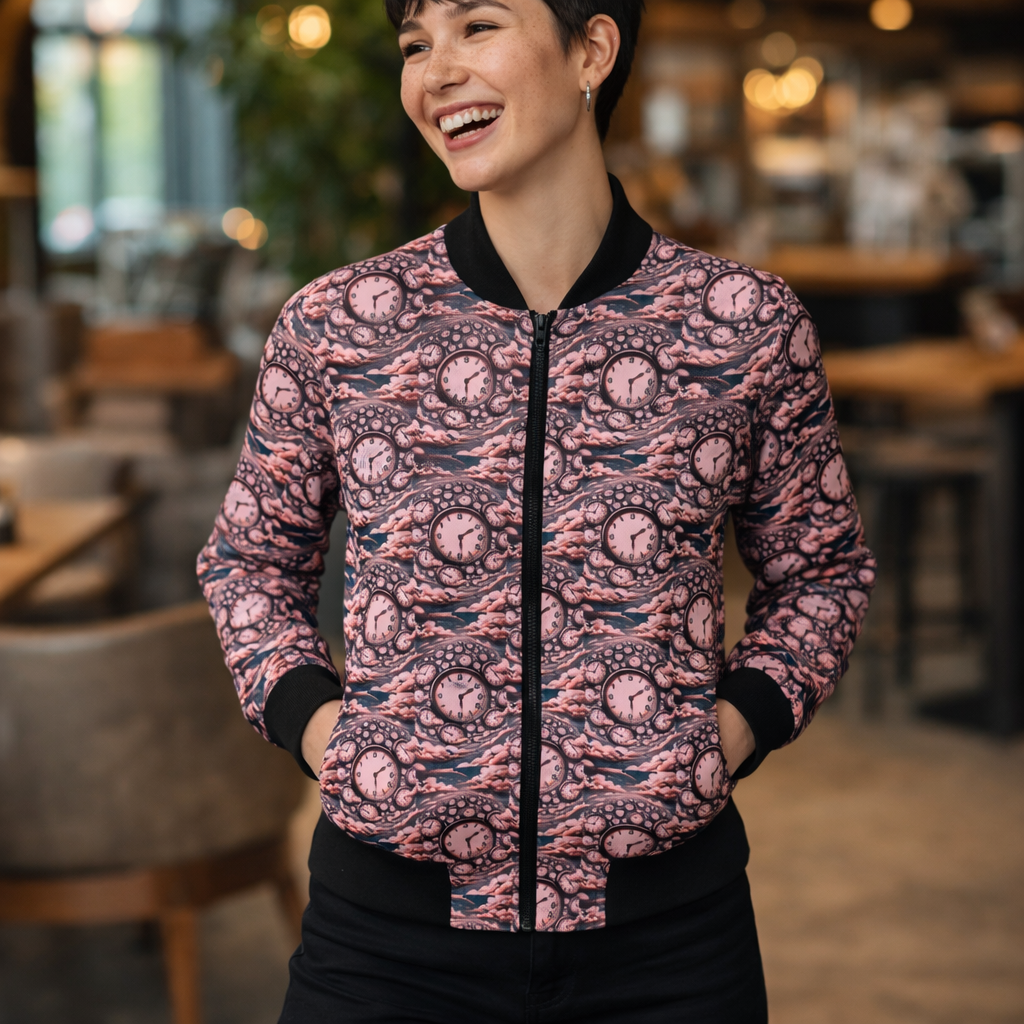 Women's Bomber Jacket (AOP)
