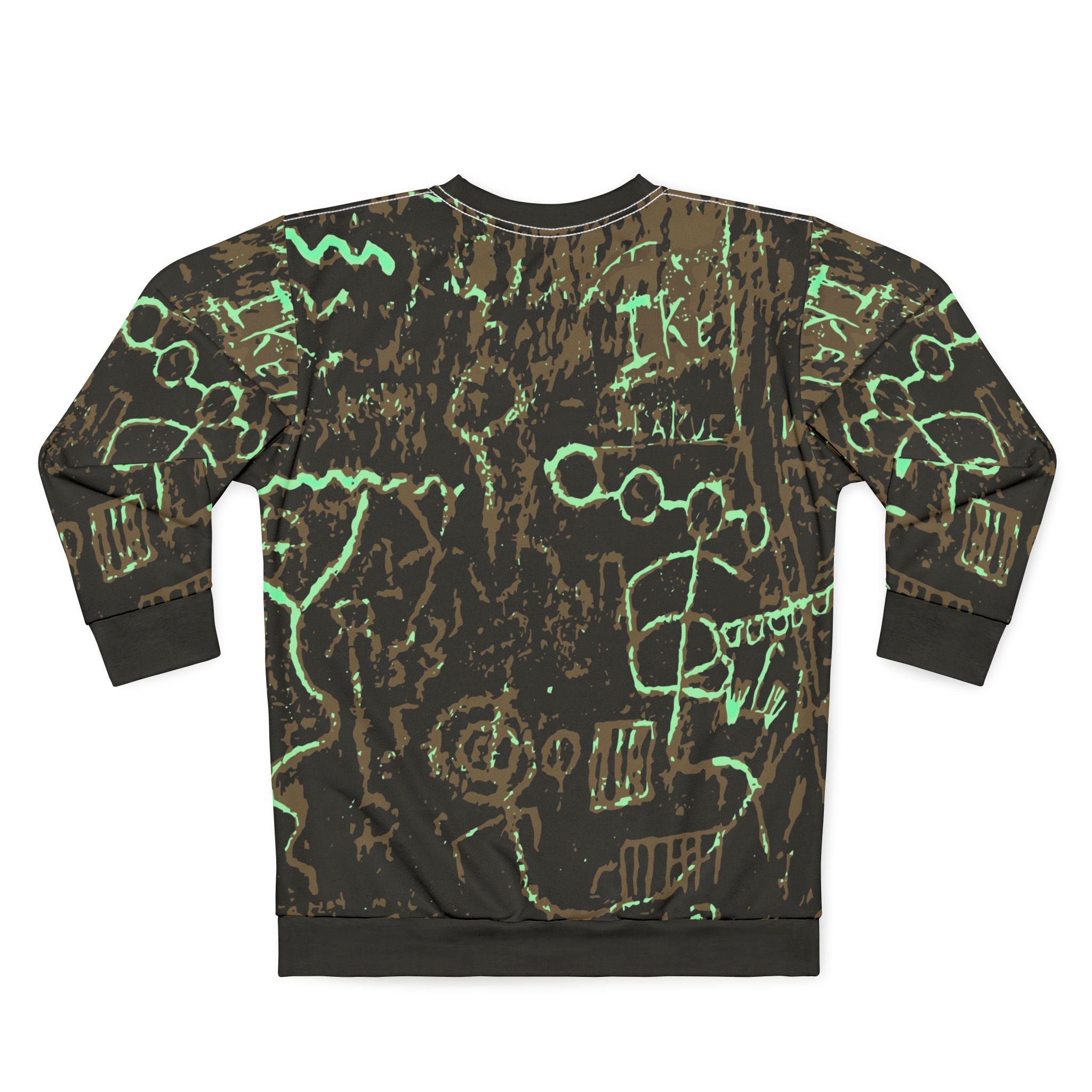 Neon Doodle All-Over Print Sweatshirt