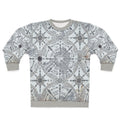 Vintage Compass Pattern Sweatshirt