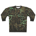 Neon Doodle All-Over Print Sweatshirt