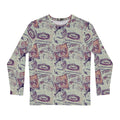 Vintage Passport Stamp All-Over Print Long Sleeve Shirt