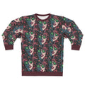 Graphic Sweatshirt — Retro Neon Sunglasses Pop Art All-Over Print