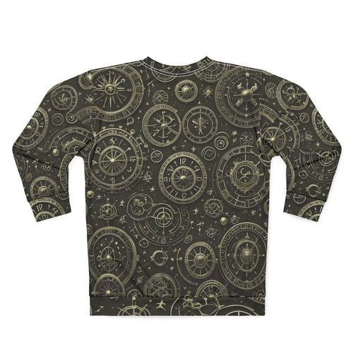 Sweat-shirt motif astrolabe boussole
